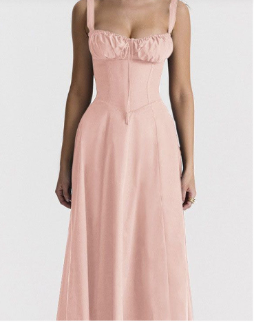 StyleCast x Revolte Fit & Flare Maxi Dress