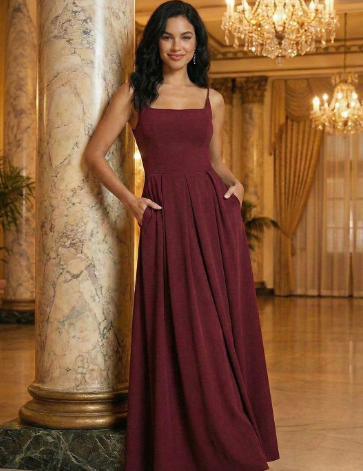 SZN Fit & Flare Maxi Dress