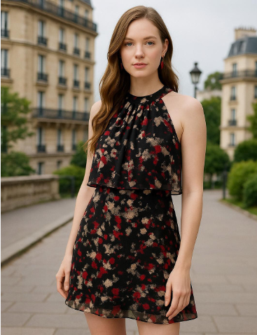 DressBerry Women Georgette Fit & Flare Dresses