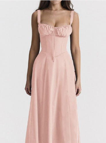 StyleCast x Revolte Fit & Flare Maxi Dress